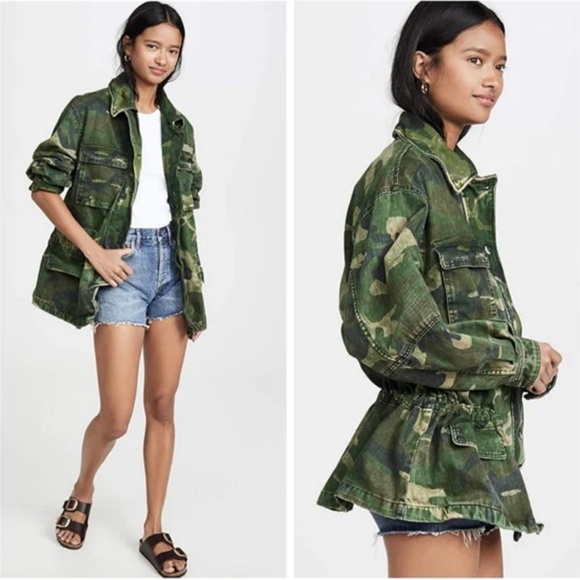 Free People Military Jacket - Picture 1 of 3
